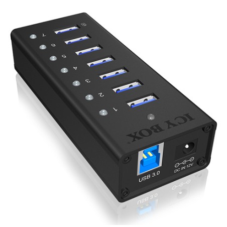 ICY BOX USB 30 Hub 7 Port