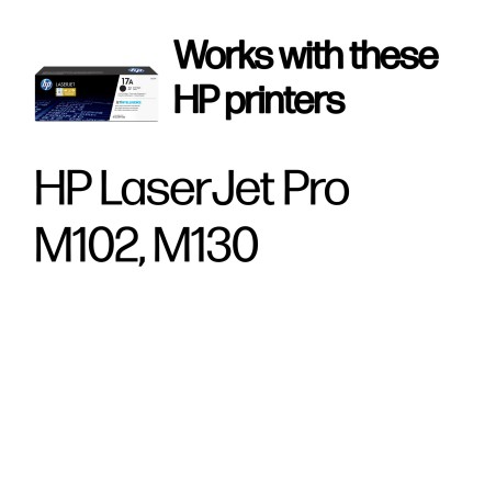 HP Toner Black No17A