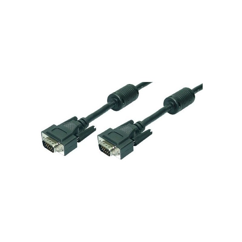LogiLink VGA Cable 2xSTblack 2x Ferrit LogiLink VGA Cable 2xSTblack 2x Ferrit