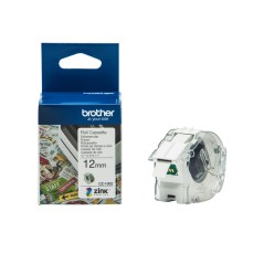 Brother 12mm white tape - 5m