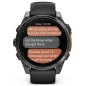 Garmin Fenix 8 47 mm Sort Grå Sportsur