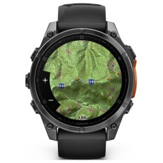 Garmin Fenix 8 47 mm Sort Sportsur - Den Ultimative Smartwatch til Eventyr og Træning