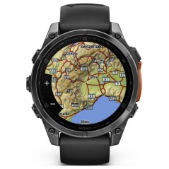 Garmin Fenix 8 47 mm Sort Sportsur - Den Ultimative Smartwatch til Eventyr og Træning