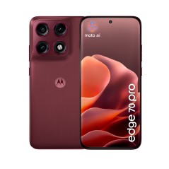 Motorola Edge 70 Pro 678 256 GB Bordeaux - Fantastisk kraft og elegant design!