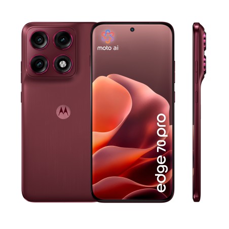 Motorola Edge 70 Pro 6.78 256GB Pantone zinfandel Rød