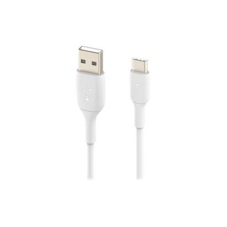 Belkin BoostCharge USB Type-C Kabel 1m Hvid - Hurtig Opladning & Holdbar Kvalitet