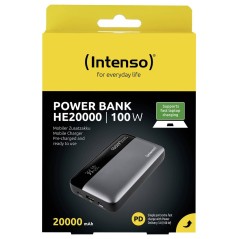 Intenso Powerbank 100Watt - Kraftfuld og Praktisk Opladning til Din Enhed | Varenr. 4034303035311