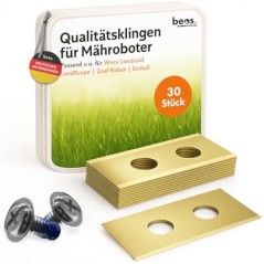 BEOS 30x udskiftningskniv til Worx Landroid, Kress, Einhell, LandXcape & Zoef