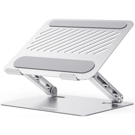 UGREEN Højdejusterbart Foldbart Laptopstativ – Ergonomisk og Ventileret (10–17,3")
