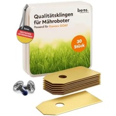 BEOS 30x Replacement Blades for ECOVACS Robotic Mower