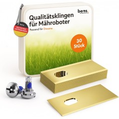BEOS 30x udskiftningskniv til Dreame & Mova robotplaeneklipper
