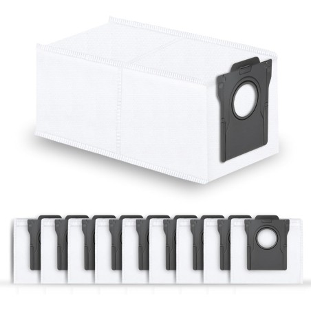 Dreame Støvposer til L10s Ultra Gen2/Gen3 / X40 Ultra / X50 Ultra (10 stk. 3,2L) – kompatibelt tilbehør