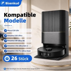 Dreame L10s Ultra Gen2/L40 Ultra AE/X30 Ultra tilbehørssæt m. TriCut-børste – kompatibelt