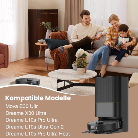 Dreame L10s Ultra Gen2/L40 Ultra AE 25-delt tilbehørssæt – kompatibelt tilbehør