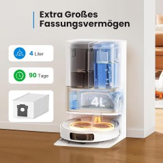 Dreame D10 Plus Gen 2 / L10s Plus støvposer 8 stk. (4 L) – kompatibelt tilbehør