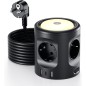 7-in-1 Power Cube USB-C Light 3 m Cable Surge Protection