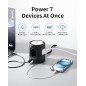 7-in-1 Power Cube USB-C Light 3 m Cable Surge Protection