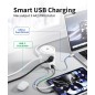 7-i-1 stikkontaktterning USB-C lys 3 m kabel overspændingsbeskyttelse (hvid) 7-i-1 stikkontaktterning USB-C lys 3 m kabel overspændingsbeskyttelse (hvid)