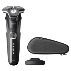 Philips SHAVER Series 5000 S589835 - Elektrisk Wet & Dry Shaver med SteelPrecision Blade i Rustfrit Stål - Professionel Pleje ti