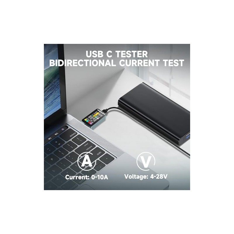 Heemol USB Power Meter – Spændings- og strømmåler