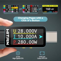 Heemol USB Power Meter – Spændings- og strømmåler