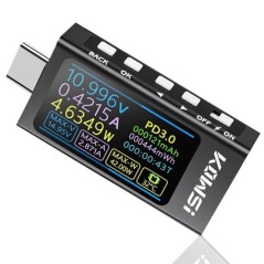 Heemol USB Power Meter Pro – Opgraderet spændings- og strømmåler