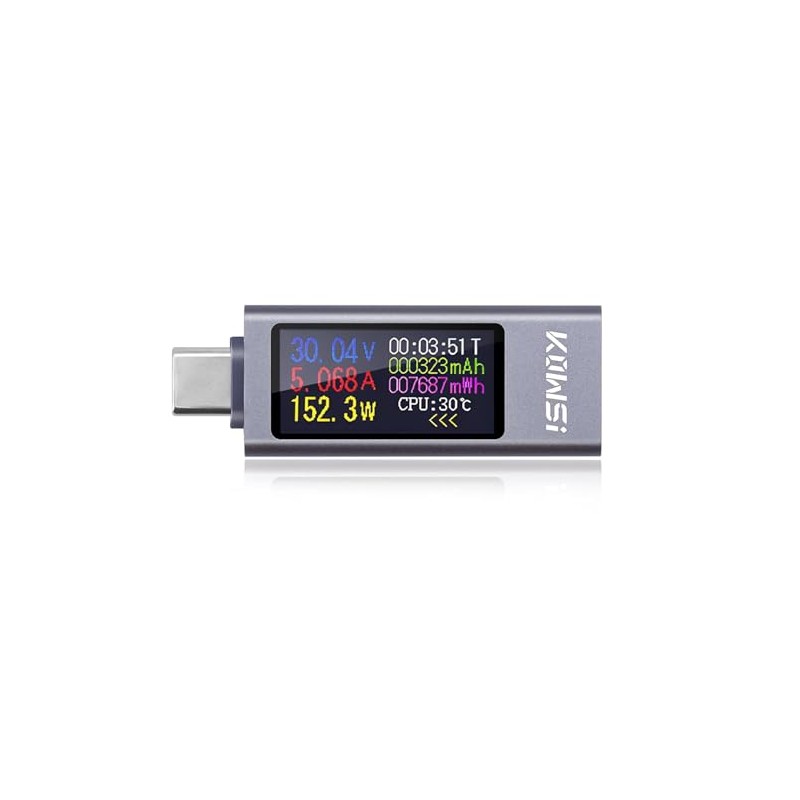 Heemol USB Power Meter 240W – High Power Voltage & Current Tester