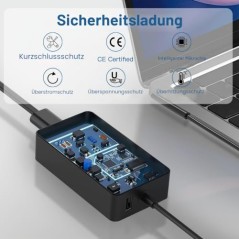 Microsoft Surface USB-C Oplader 65W – kompatibelt tilbehør