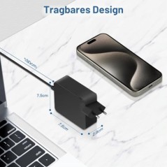 Asus USB-C Laptopoplader 45W – kompatibelt tilbehør
