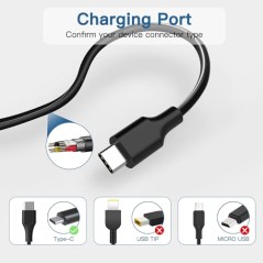 FEWRJG Universal USB-C Laptopoplader 100W