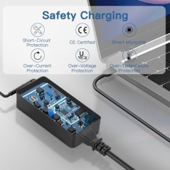 FEWRJG Universal USB-C Laptopoplader 100W