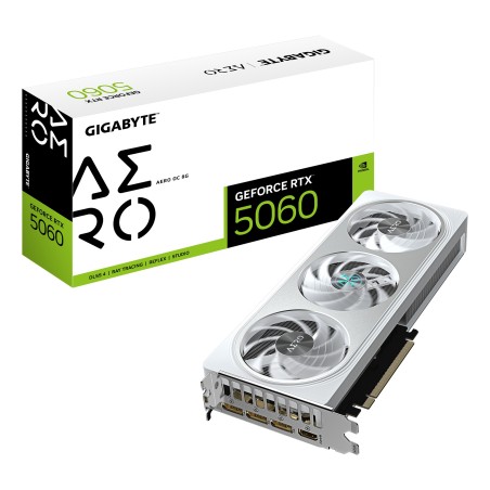 Gigabyte GeForce RTX 5060 Aero OC 8GB - Kraftfuld Grafikydelse og Ultimativ Spiloplevelse