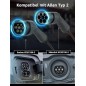 Bokman Type 2 EV Charging Cable 11kW 15m | Mode 3, 16A, 3-Phase with Carry Bag