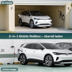 dé Mobil vægboks 11kW med APP 20m | CEE, Justerbar 6-16A, 3-fase EV-oplader