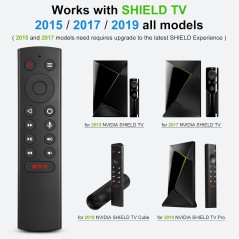 NVIDIA Shield TV & Pro Stemmefjernbetjening 2015/2017/2019 – kompatibelt tilbehør