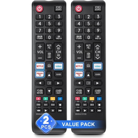 Samsung TV Fjernbetjening 2-pak BN59-01315B – kompatibelt tilbehør