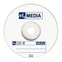 "Kvalitets MyMedia 50x CD-R 700MB - Perfekt til Lagring og Sikkerhed | Varenummer: 0023942692010"