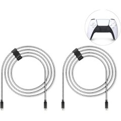PlayStation PS5 opladningskabel 4m – kompatibelt tilbehør