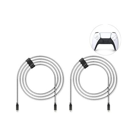 PlayStation PS5 opladningskabel 4m – kompatibelt tilbehør
