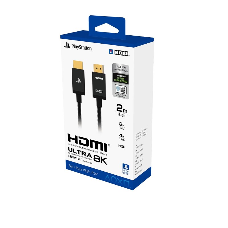 HORI Ultra Speed HDMI 2.1 Cable PS5 – compatible accessory