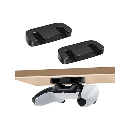PlayStation PS5 under-desk mount black – compatible accessory