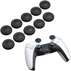 Silikone joystick-greb til PS5/PS4 – kompatibelt tilbehør
