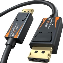 KabelDirekt USB-C kabel 1m, 240W, 20 Gbps, 4K, hvid