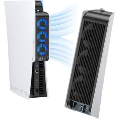 PS5 Cooling Fan USB 3.0, Silent, Auto Speed – compatible accessory