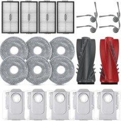 Roborock Saros 10R/Saros 20/Qrevo CurvX/Qrevo Curv 2 Pro Tilbehørssæt – kompatibelt tilbehør