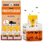 Super Ninja Fruit Fly Trap – 4-Pack, Up to 3 Weeks Protection, Child & Pet Safe