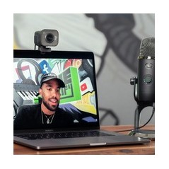 Logitech StreamCam 1920 x 1080 Webkamera Fortrådet - Professionel Video Kvalitet til Streaming og Optagelse