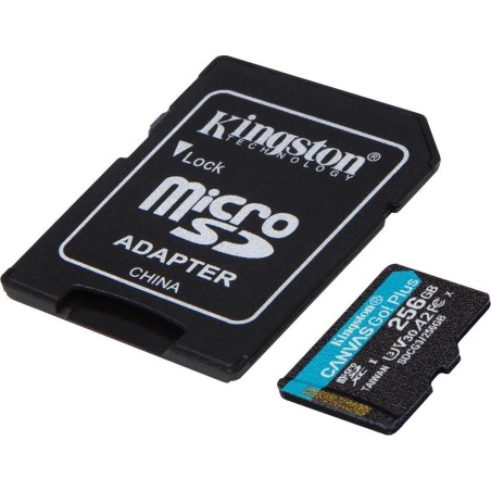 Køb Kingston microSDXC 256GB 170MB/s - Hurtig, Pålidelig og Plads til Alt!