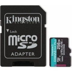 Køb Kingston microSDXC 256GB 170MB/s - Hurtig, Pålidelig og Plads til Alt!