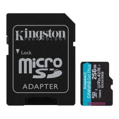 Køb Kingston microSDXC 256GB 170MB/s - Hurtig, Pålidelig og Plads til Alt!